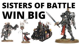 Strong Sisters of Battle Tournament Lists  Adepta Sororitas Army Lists in 10th Edition [upl. by Ahtimat]