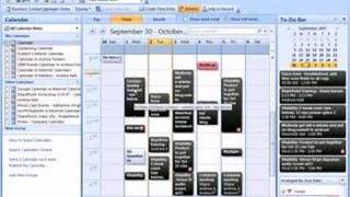 Color Coding Outlook 2007 Calendar items for Business [upl. by Duston501]