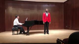 Seligkeit Schubert Performed by Larrian Menifee [upl. by Bricker]