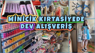 ART VLOG  MİNİCİK KIRTASİYEDE DEV ALIŞVERİŞ YAPIYORUM 🛍️ [upl. by Dnarb417]