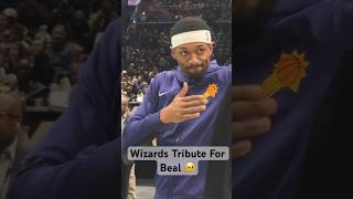 Brad Beal Reacts To His Tribute Video In Washington DC 🙌🔥 Shorts [upl. by Claudian455]