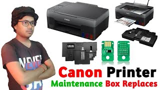 Maintenance cartridge replace  What is error code 1726 on Canon g3060 [upl. by Rosenfeld852]