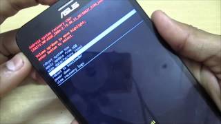 How to Open Asus Zenfone 2 Recovery Mod amp Wipe DataFactory Reset or Cache Partion [upl. by Fabe]