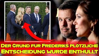 EXKLUSIVDer Grund für die überraschende Entscheidung von König Frederik von Dänemark wurde enthüllt [upl. by Sikram]