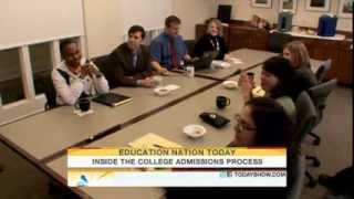 Inside the college admissions process Parenting TODAYshow com [upl. by Lynch131]