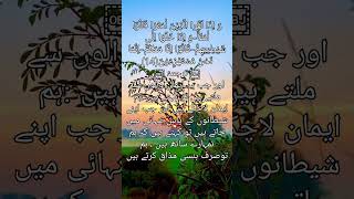 Surah baqarah ayat 14 [upl. by Aronas]