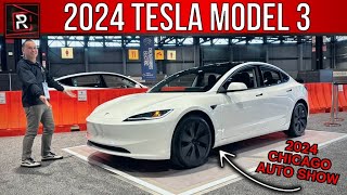 The 2024 Tesla Model 3 Dual Motor Is A Thoroughly Revised Premium Electric Sedan [upl. by Wein]