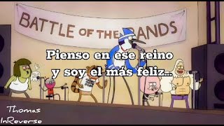 Mordecai y los Rigbys  Frío Total  con letra [upl. by Leelahk]