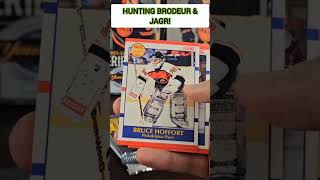 HUNTING BRODEUR amp JAGR ROOKIES 1990 SCORE [upl. by Semajwerdna]