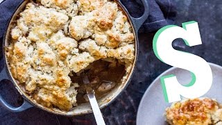 Chicken and Mushroom Cobbler Recipe [upl. by Sanfo903]