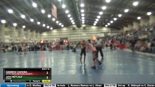 TB 10U 6871 Levi Metcalf Empire Vs Andrew Zamora Battle Born Wrestling Academy [upl. by Isiah]