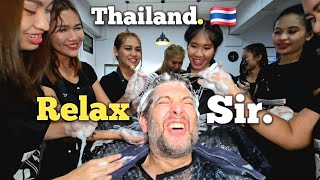 NOT A DIDDY PARTY Relaxation Gone Wild w the best EAR CLEANING MASSAGE SPA amp HAIR Thailand 🇹🇭 [upl. by Suu]