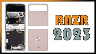 Motorola Razr 2023 Razr 40 Teardown Disassembly Repair Video Review [upl. by Leah]