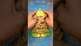 Ganpati Bappa murti making video 🙏🥰🌺 shorts youtubeshorts ganpatibappamorya ganpati ganesh [upl. by Carri945]