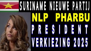 SURINAME President 2025 MAYA PARBHU NLP Nieuwe Partij op weg naar verkiezing 2025 SU NA ME 2024 [upl. by Araid110]