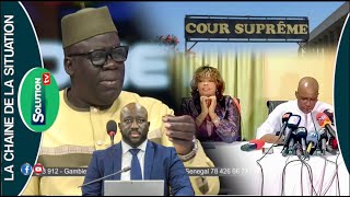 SA NDIOGOU TIRE SUR LES PATRONS DE PRESSEDAFA AM KOU NÉKE SEN GUINAWLI MACKY SALL WAKH [upl. by Ecydnak]