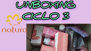 UNBOXING CICLO 3 NATURA ARGENTINA 2024💖 [upl. by Arnaud]