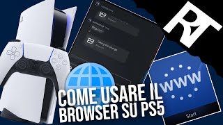 Come aprire il browser internet su PS5  navigatore internet PS5 [upl. by Nomal]