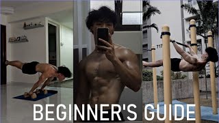 How to start Calisthenics to gain insane STRENGTH and AESTHETICS A Beginners Guide [upl. by Annaehr14]