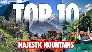 10 Most Stunning Mountain Ranges You Need to See  Travel  Explore Edge [upl. by Dorej557]