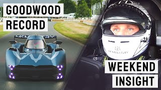 FASTEST CAR of ALL TIME at GOODWOOD Festival of Speed McMurtry Spéirling Record 22 WEEKEND INSIGHT [upl. by Anirt]