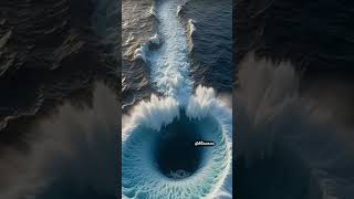 Whirlpool on Northsea shorts amazing whirlpool sea [upl. by Latsyrc]