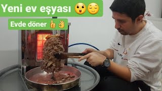 😌 Evde döner yapımı 👍 Ustamız İş başında 😌 Maşallah demeden geçmeyelim 🧿 orjinal Et Döner [upl. by Inajar]