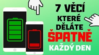 7 Věcí které každý den děláte ŠPATNĚ [upl. by Amery]