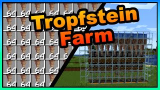 Minecraft Automatische Dripstone Farm 120  121  Tropfstein Züchten [upl. by Aviva300]