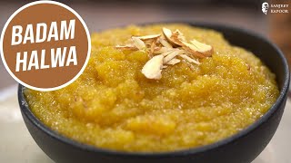 Badam Ka Halwa  Taste of America  Sanjeev Kapoor Khazana [upl. by Cott605]