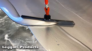 How To Install An Epoxy Floor From Beginning To End Over Existing Concrete  Easy DIY Full Tutorial [upl. by Jamel155]