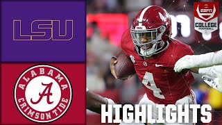 LSU Tigers vs Alabama Crimson Tide  Full Game Highlights [upl. by Bainbridge]