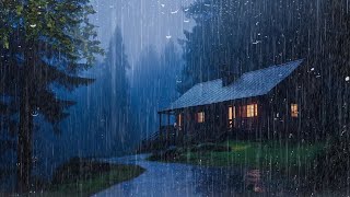 Deep Sleep During the Rainy Night  Rain Sounds For Sleeping  Beat Insomnia ASMR [upl. by Shulock]