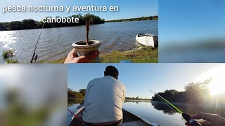 Pesca y aventura en canobote AYUDA [upl. by Ylim]