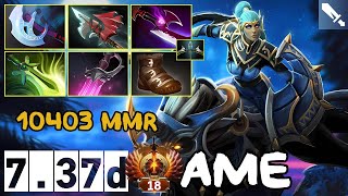 Ame  Luna  10403 MMR  737d  Immortal Dota [upl. by Elleuqar488]