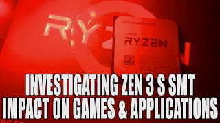 Ryzen 9 5950X  SMT Performance For Games amp Creative Applications [upl. by Gaw]