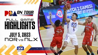 NorthPort vs NLEX higlights  2023 PBA on Tour  July 5 2023 [upl. by Mcdougall110]