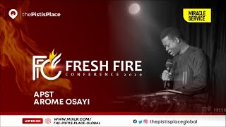 APOSTLE AROME OSAYI  FRESH FIRE CONFERENCE 2020  THE PISTIS PLACE  DAY 2 EVENING 14TH OCT 2020 [upl. by Leta]