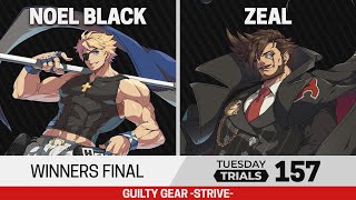 Tuesday Trials 157 GGST Winners Final  Noel Black Sin vs Zeal Slayer [upl. by Cofsky75]