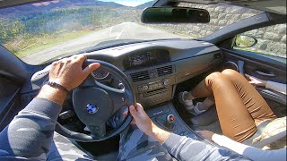 POV BMW M3 E92 Mountain Drive Sideways [upl. by Ullman10]