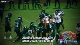 2114 Kauai vs Kapaa Highlights Alumni Football USA [upl. by Ahsercal]