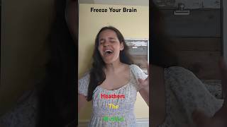 Freeze Your Brain Heathers Female Key broadwaymusical heathers freezeyourbrain coversongs [upl. by Festus]