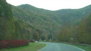 Country Drive on Hemphill in Jonathan Creek Waynesville NC 102009 [upl. by Simon]