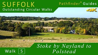 Pathfinder Outstanding Circular Walks Suffolk Walk 5 Stoke by Nayland [upl. by Breskin]