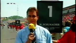 1995 Formel 1 Ungarn Grand Prix  Budapest  Vorbericht RTL [upl. by Grantley425]