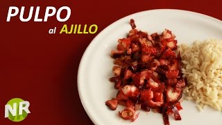 Como Hacer Pulpo al Ajillo  Receta de Cuaresma [upl. by Claudy431]