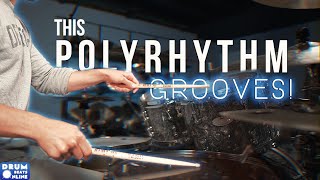 Turn BORING Polyrhythms Into Beats That GROOVE  Drum Lesson [upl. by Rochkind456]