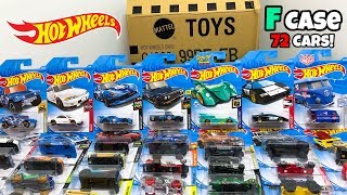 Unboxing Hot Wheels 2019 F Case 72 Car Assortment [upl. by Carnahan]