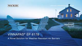 VINNAPAS® EP 8178  A Novel Solution for WeatherResistant Air Barriers [upl. by Neleb179]