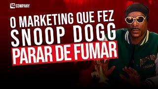 A campanha de MARKETING que fez SNOOP DOGG quotPARAR DE FUMARquot [upl. by Anahgem]